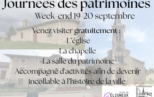 Journées des patrimoines