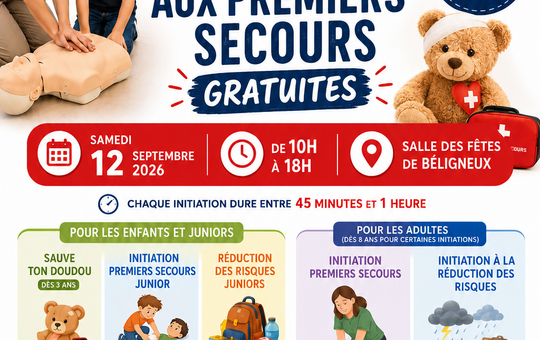 Journée mondiale des premiers secours 