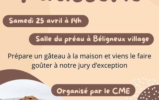 Concours de pâtisserie 