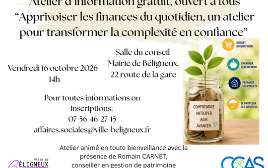 Atelier pour apprendre à apprivoiser ses finances 
