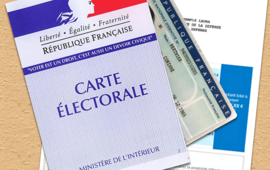 S'inscrire sur les listes éléctorales